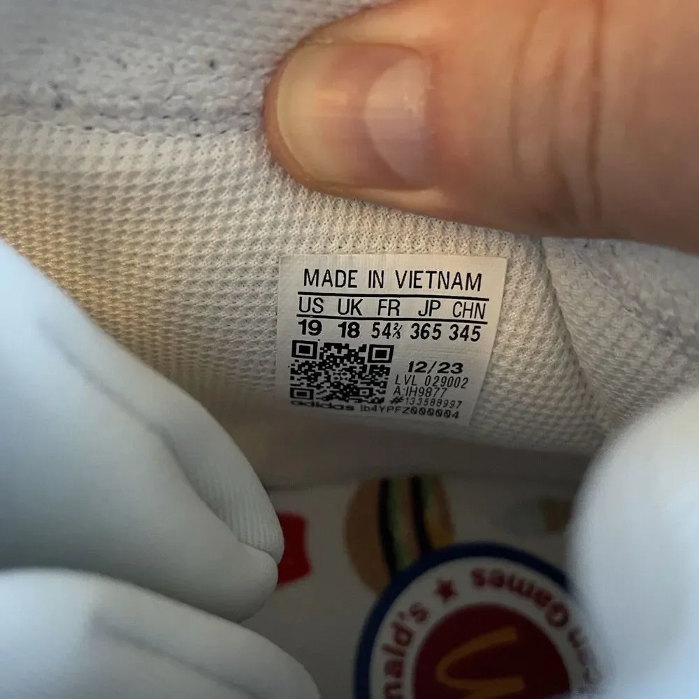 Mens Size 19 Adidas AE 1 McDonald's All-American Basketball Shoes Rare New